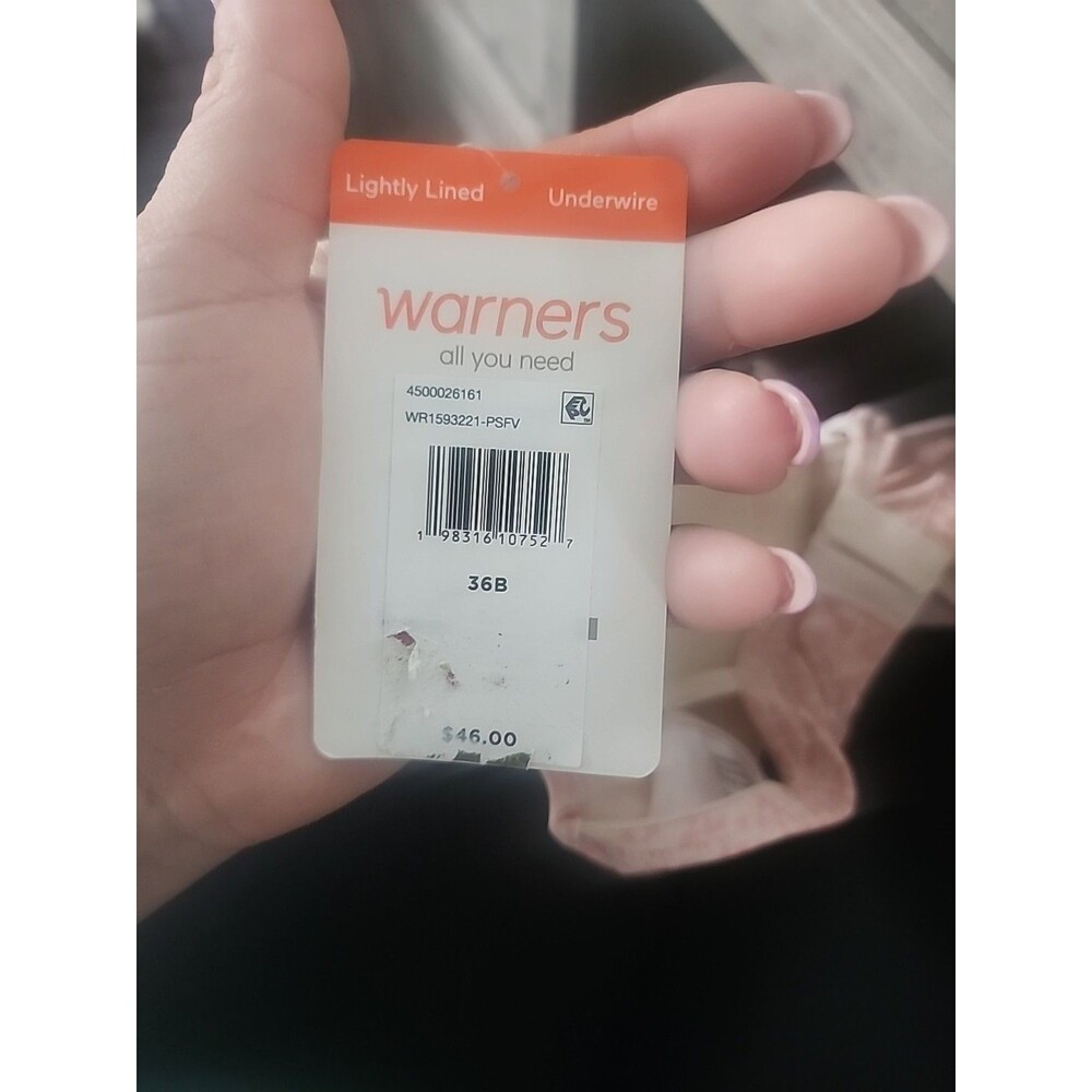 Warner's® This is Not A Bra™ Cushioned Underwire Lightly Lined T-Shirt Bra 36B - Picture 4 of 5